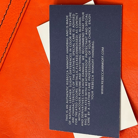 Rebecca Minkoff Mac Clutch Bag in Orange - Picture 13 of 17